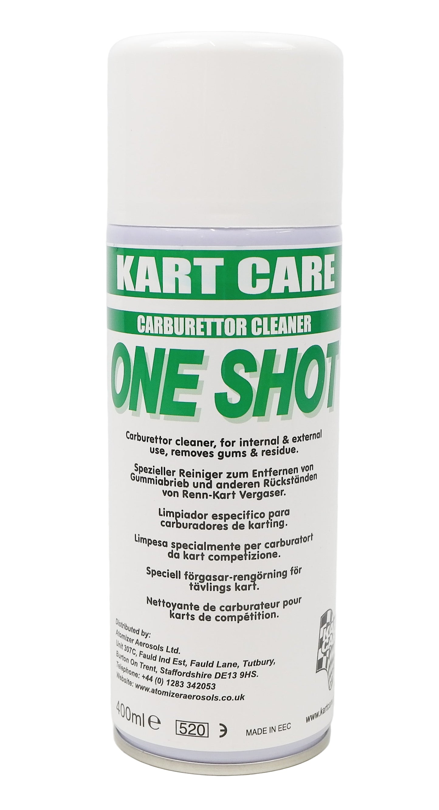 Kart Care ONE SHOT Carb Cleaner 400ml
