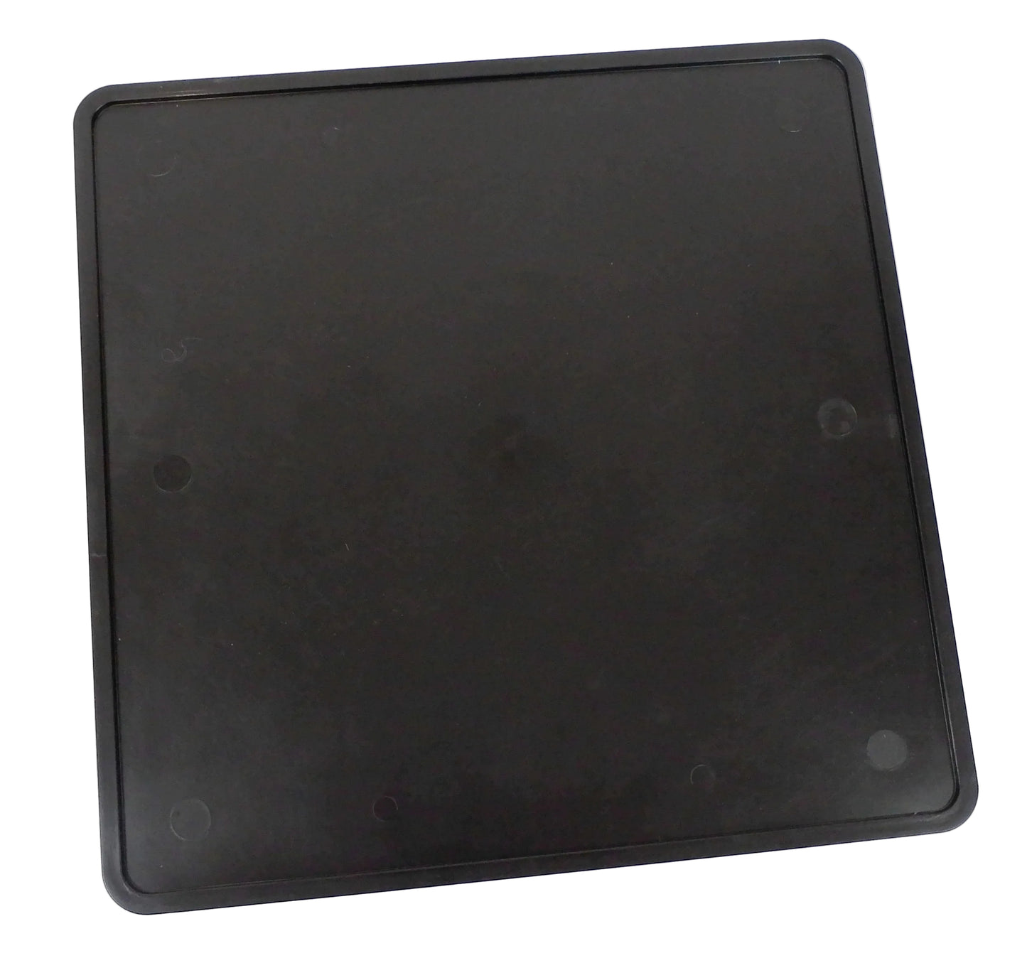 Black Nylon Rear Bumper Number Plate
