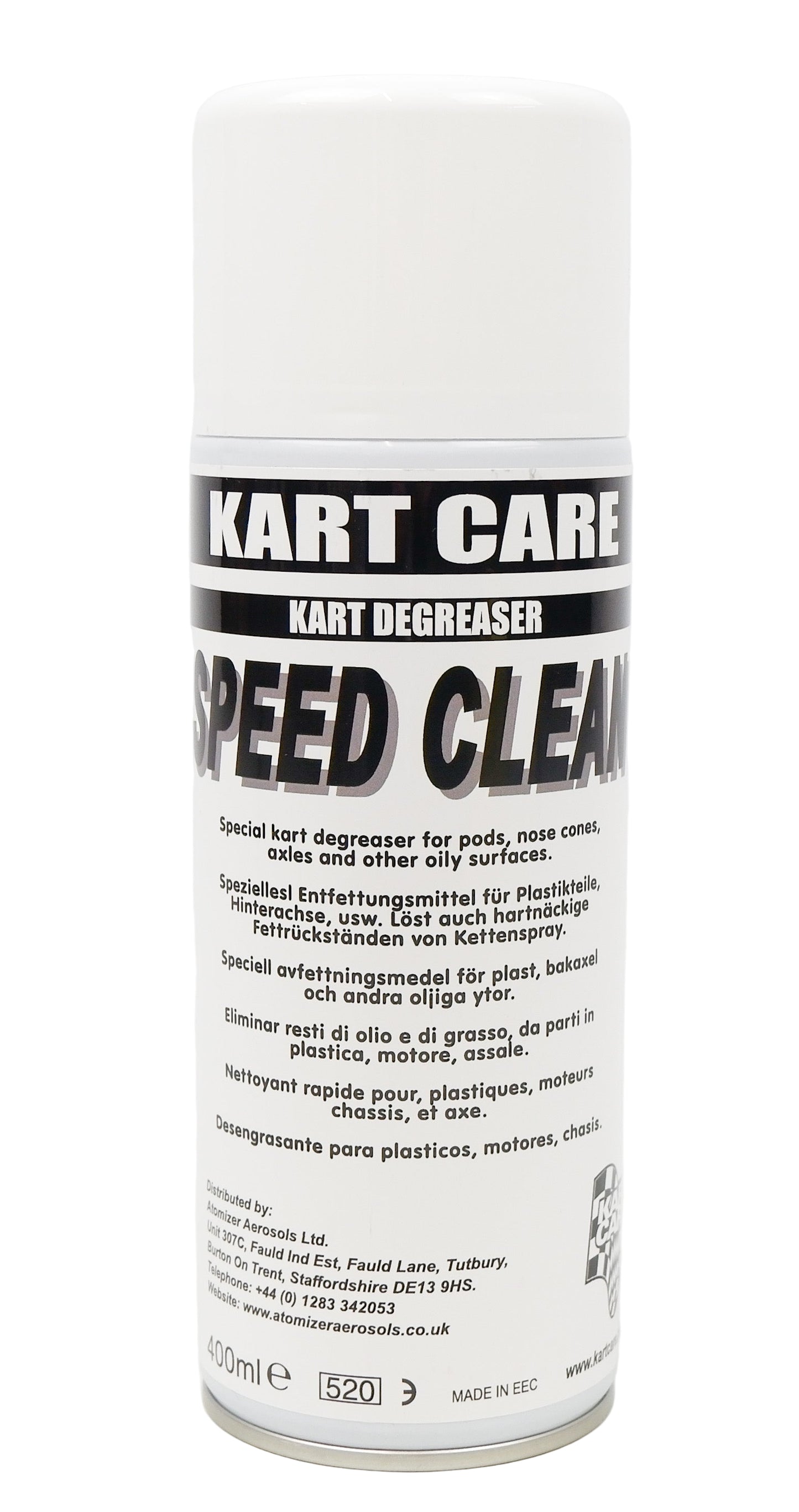 Kart Care SPEED CLEAN Degreasing Cleaner 400ml