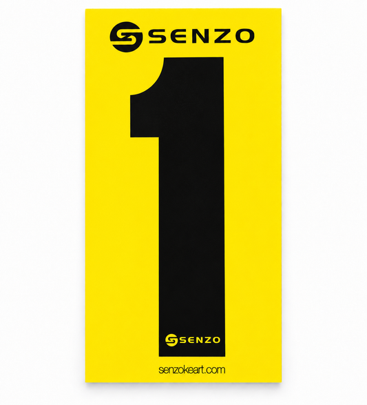 Senzo Race Number 4 Pack